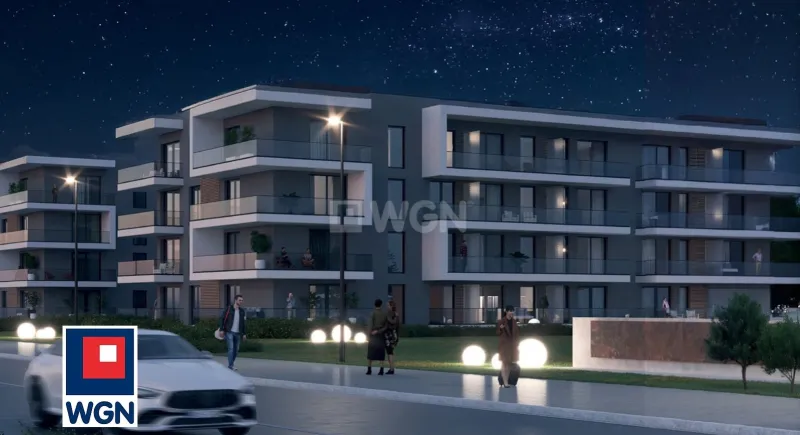 Mieszkanie na  sprzedaż Busko-Zdrój - Apartament 48,44 m2 z balkonem - na sprzedaż, Busko-Zdrój.